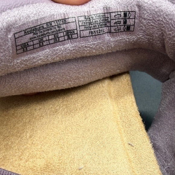 Koolaburra by UGG Purple Padded Platform Sandals Women's Size 8.5 - Picture 7 of 7